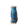 Vase bleu perroquet, Chehoma