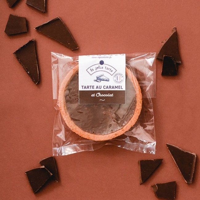 Tarte au Caramel et Chocolat, La Jolie Tarte