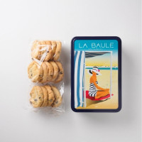 Boîte La Baule de Sablés Pur Beurre et Chocolat, La Jolie Tarte