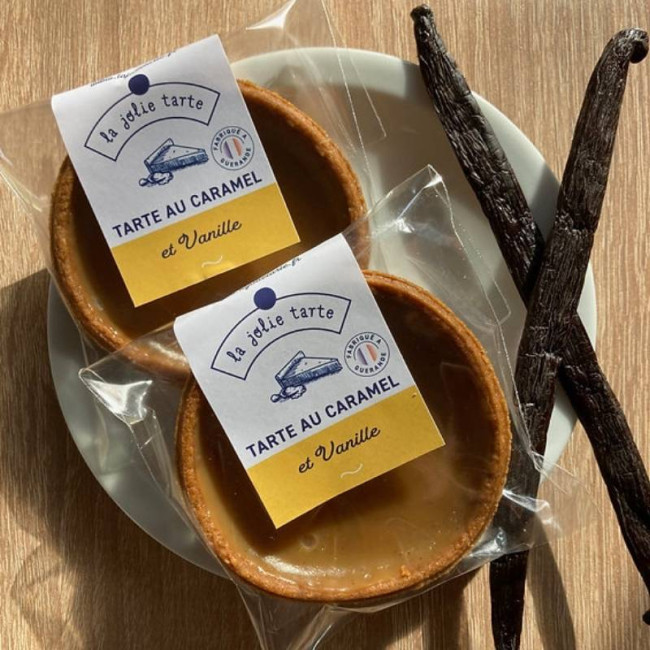 Tarte au Caramel et Vanille, La Jolie Tarte