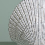 Vase blanc Pecten, Chehoma