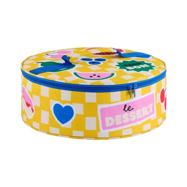 Sac Isotherme Gourmandises Mes emplettes, Derrière la porte