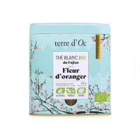 Thé Blanc Bio Fleur d'Oranger, Terre d'Oc