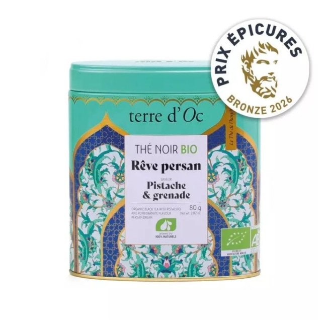 Thé Noir Bio Rêve Persan, Terre d'Oc