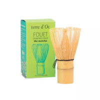 Fouet en Bambou pour Matcha, Terre d'Oc