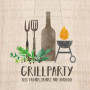 Serviettes en papier Grill & Beer, PaperProduct Design
