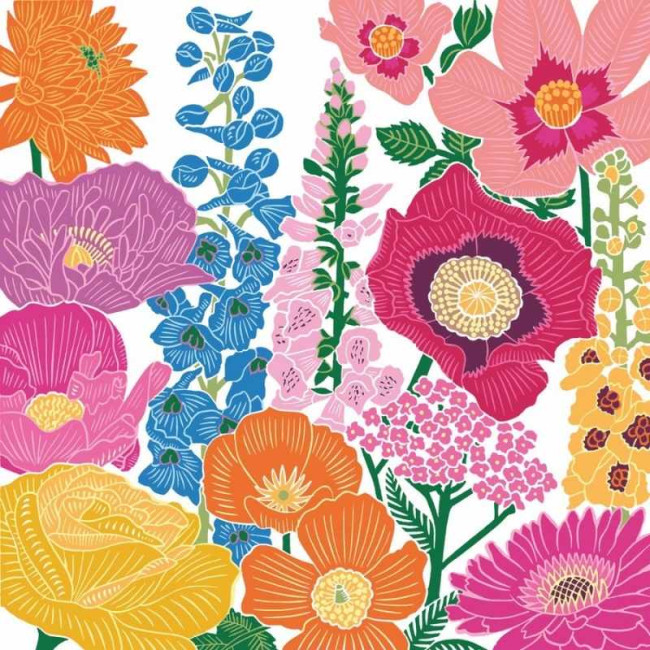 Serviettes en papier Flower Flash, PaperProduct Design