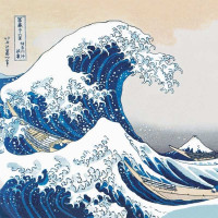 Serviettes en papier Great Wave, PaperProduct Design