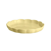 Plat à Tarte 31 cm MADELEINE Vanille, Emile Henry