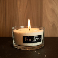 Récipient L'Iconique Poudrée pour bougie, Poudrée Paris
