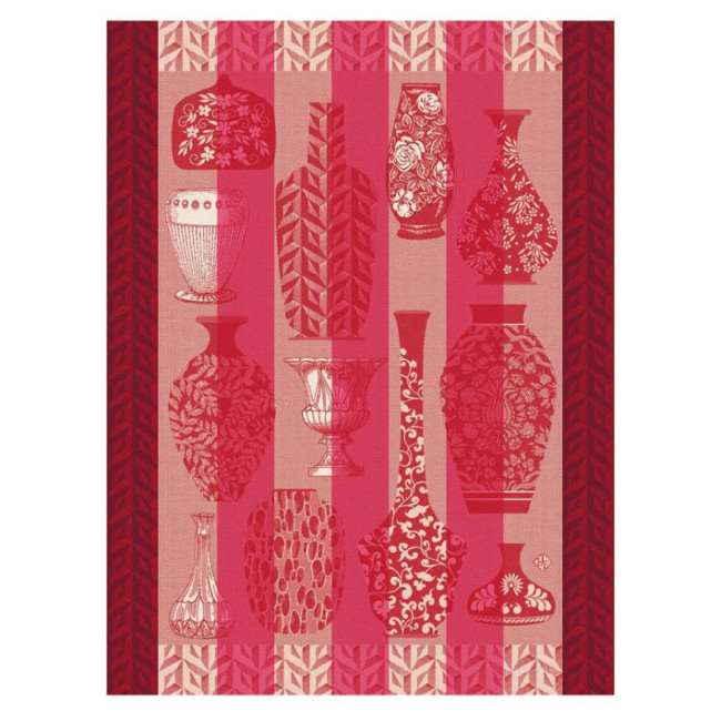 Torchon Poteries Coton, Le Jacquard Français