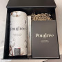 Coffret Bougie en perles Fleur de Coton, Poudrée Paris