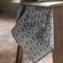 Serviette de Table Empreintes Cobalt, Le Jacquard Français