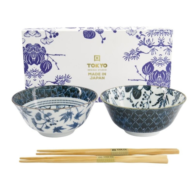 Coffret 2 Bols Flora Japonica, Tokyo Design Studio
