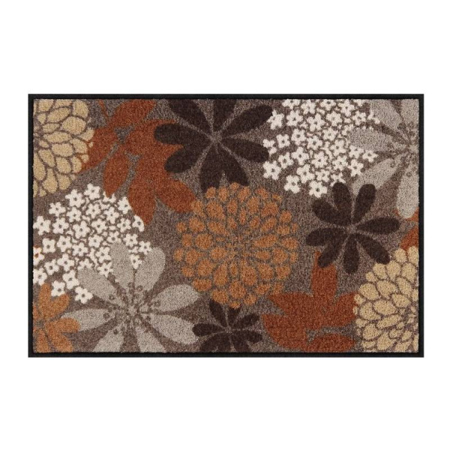 Tapis 50x75cm Autumn Leaves Mocca, Salonloewe Efia