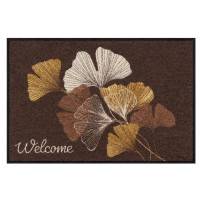 Tapis 50x75cm Ginko Welcome Mocca, Salonloewe Efia