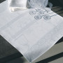 Essuie-verres Cristal Blanc en lin, Le Jacquard Français