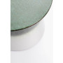 Table Basse Baraki Vert Blanc H 30 cm, Bizzotto