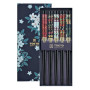 Lot de 5 Baguettes Cherry Blossom, Tokyo Design Studio
