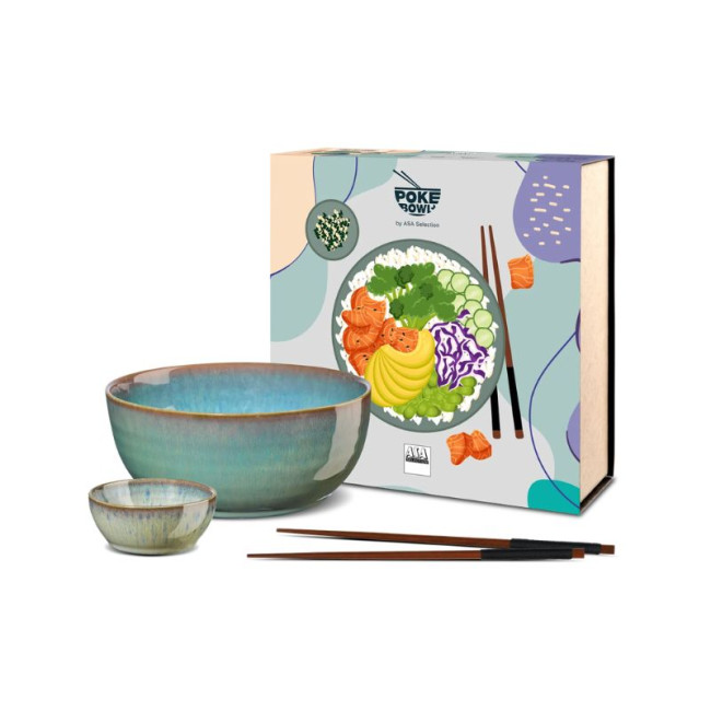 Set Poké Bowl Tamari, Asa Selection