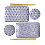 Ensemble Sushi 6 pièces Nippon Blue, Tokyo Design Studio
