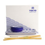 Ensemble Sushi 6 pièces Nippon Blue, Tokyo Design Studio
