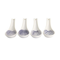 Set de 4 Cuillères Nippon Blue, Tokyo Design Studio