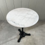 Table BISTROT Round Marbre, bazardeluxe