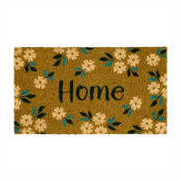 Paillasson coco/pvc Home Fleur Jaune, Derrière la Porte