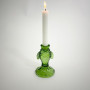 Bougeoir Poisson en verre, bazardeluxe