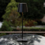 Lampe de table Poldina Noir, Zafferano