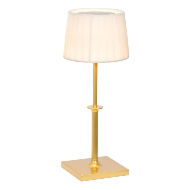 Lampe de table Poldina Classic Or, Zafferano