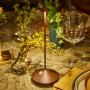 Lampe de table Pina Corten, Zafferano