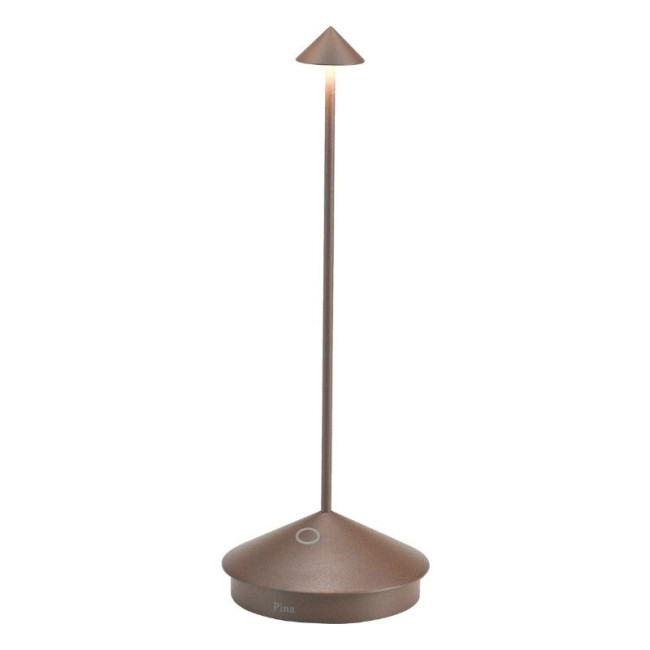 Lampe de table Pina Corten, Zafferano