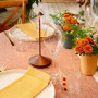 Lampe de table Pina Corten, Zafferano