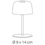 Lampe de table AILATI 1+1, Zafferano