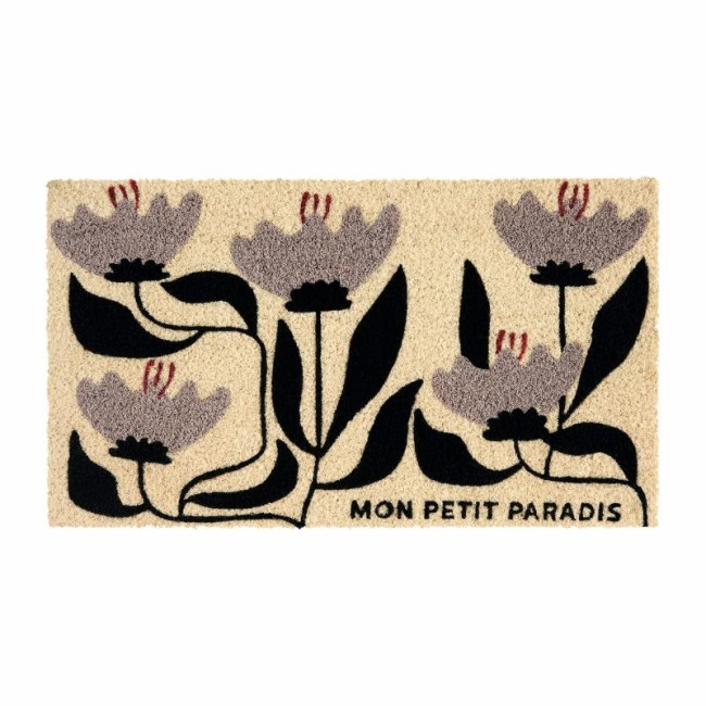 Paillasson coco/pvc Mon Petit Paradis, Derrière la porte