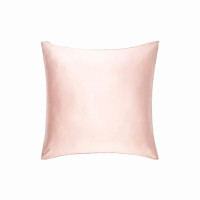 Taie d'Oreiller en Soie 65 x 65 cm Rose Poudré, Emily's Pillow