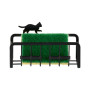 Porte-éponge Chat, Derrière la porte
