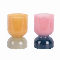 Bougeoir Variado en verre, Present Time