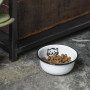 Gamelle en Émail Blanc pour Chat, IB Laursen