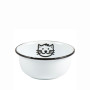 Gamelle en Émail Blanc pour Chat, IB Laursen