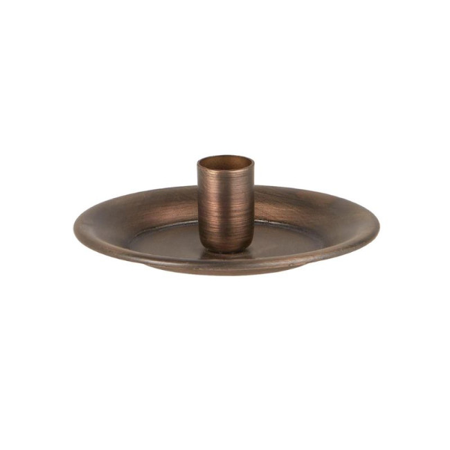 Mini-bougeoir Bronze en métal, IB Laursen