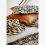Coussin 50 x 50 cm Striped Almond, Madam Stoltz