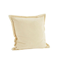 Coussin 45 x 45 cm VELVET Vanilla, Madam Stoltz
