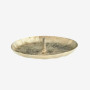 Porte-encens Rond Antic Brass, Madam Stoltz