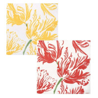 Serviettes en papier Tulipe, Françoise PAVIOT