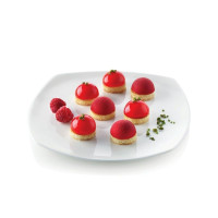 Moule 15 demi-sphères Ø 4cm, Silikomart