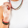 Collier et Bracelet 3 tours Colette Slim, Têtes Blondes
