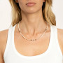 Collier et Bracelet 3 tours Blondie Vanille, Têtes Blondes